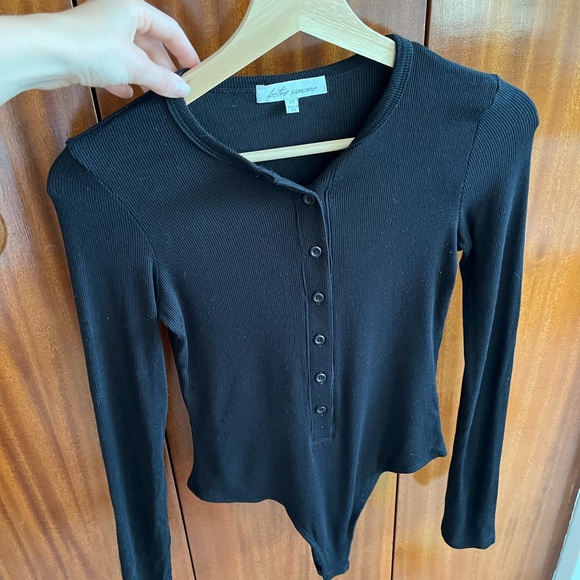 Betro Simone Cash Long-Sleeve Bodysuit - Picture 3 of 10